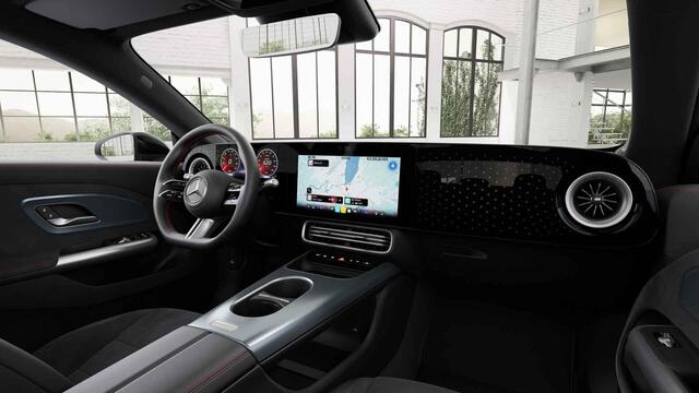 Mercedes-Benz CLA-KLASSE 200 Business Solution AMG 58 kWh | Panoramadak | Achteruitrijcamera | Stoelverwarming | extra getint glas |