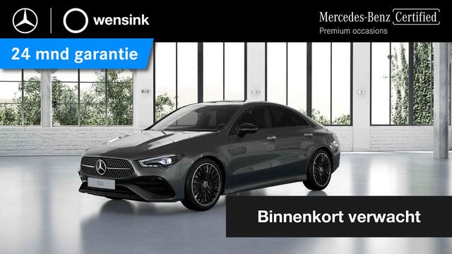 Mercedes-Benz CLA-KLASSE 180 Star Edition AMG Line Plus | Night pakket | Panoramadak | Stoelverwarming |