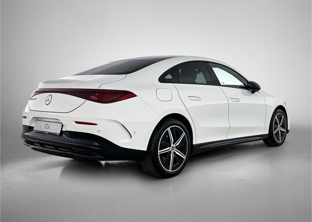 Mercedes-Benz CLA-KLASSE 200 Business Solution AMG | Nightpakket | Smartphone integratie | URBAN GUARD | Vast panoramadak | Sfeerverlichting | Stoelverwarming | Sportstoelen | Adaptieve cruisecontrol |