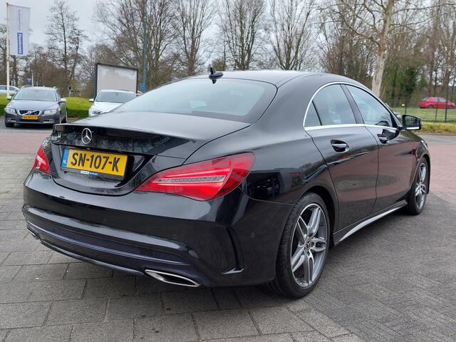 Mercedes-Benz CLA-KLASSE 180 122pk Automaat AMG Upgrade Edition | Navi | Apple Carplay+Android Auto | Airco | Cruise | Leder+Alcantara+Stoelverwarming | Licht+Regensensor | Pdc V+A+Assist+Camera | 18''lm