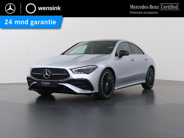Mercedes-Benz CLA-KLASSE 180 Business Solution AMG | Panoramaschuifdak | AMG Line Plus | Head-up display | Nightpakket | 360° camera | Dodehoekassistent |