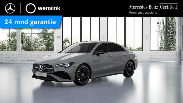 Mercedes-Benz CLA-KLASSE 180 Business Solution AMG | Panoramaschuifdak | AMG Line Plus | Head-up display | Nightpakket | 360° camera | Dodehoekassistent |