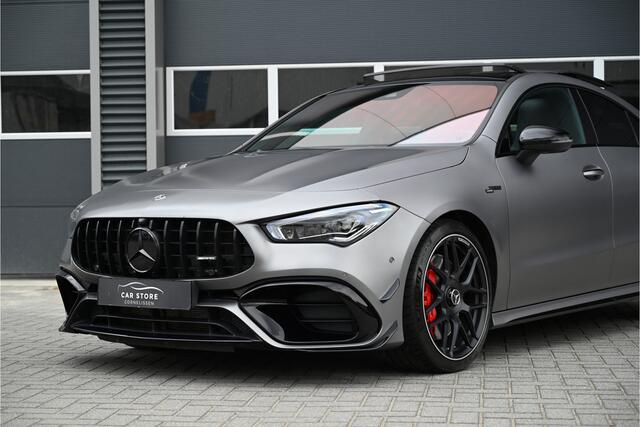 Mercedes-Benz CLA-KLASSE AMG 45 S 4MATIC+ 422 PK / PANO / NIGHT / MAGNO / PERFORMANCE UITLAAT / AMG DRIVERS PACKAGE