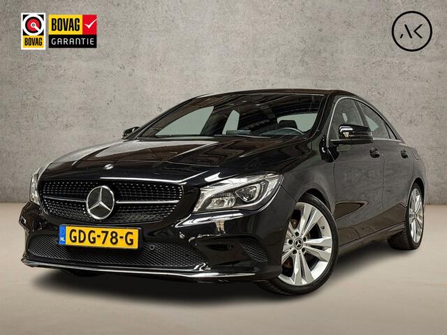 Mercedes-Benz CLA-KLASSE 180 Sport Automaat (GROOT NAVI, ZWART HEMEL, LEDER, STOELVERWARMING, ADAPTIVE CRUISE, SPORTSTOELEN, KEYLESS START, NIEUWE APK, NIEUWSTAAT)