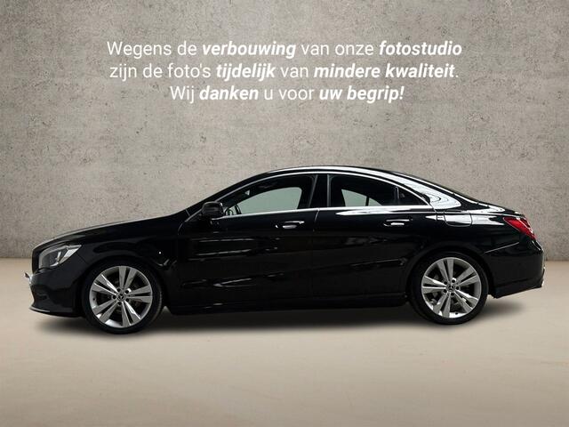 Mercedes-Benz CLA-KLASSE 180 Sport Automaat (GROOT NAVI, ZWART HEMEL, LEDER, STOELVERWARMING, ADAPTIVE CRUISE, SPORTSTOELEN, KEYLESS START, NIEUWE APK, NIEUWSTAAT)