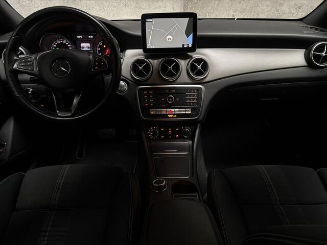 Mercedes-Benz CLA-KLASSE 180 Sport Automaat (GROOT NAVI, ZWART HEMEL, LEDER, STOELVERWARMING, ADAPTIVE CRUISE, SPORTSTOELEN, KEYLESS START, NIEUWE APK, NIEUWSTAAT)