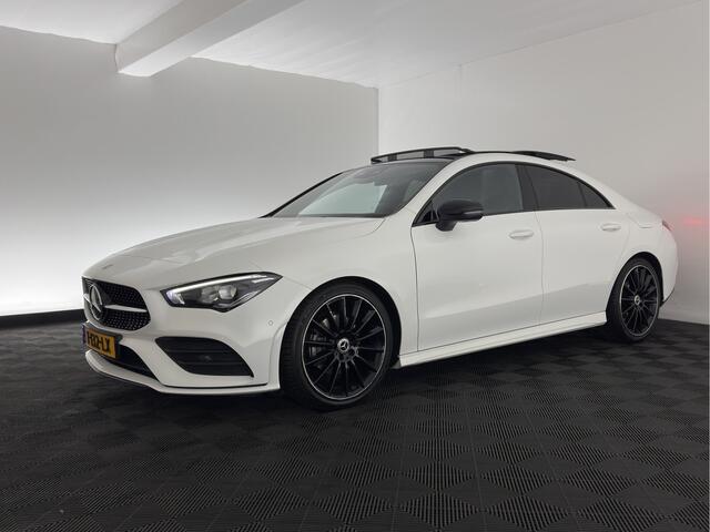 Mercedes-Benz CLA-KLASSE 180 d Premium Plus (INCL-BTW) Aut. *PANO | LEATHER-MICROFIBRE | FULL-LED | AMBIENTLIGHT | HEATED-SPORTSEATS | WIDESCREEN-COCKPIT | DAB+ | NAVI-FULLMAP | CAMERA | PRIVACYGLASS | 19''ALU*