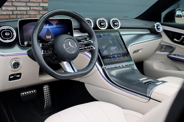Mercedes-Benz CLE Cabriolet 200 AMG Line Aut9 | Memory | Distronic | Burmester | Airscarf | Verwarmd Stuurwiel | Leder | Camera | Keyless Go |
