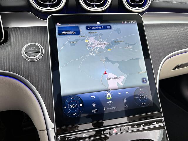 Mercedes-Benz CLE Cabriolet 180 AMG Line | Premium pakket | Winterpakket | Windschut | Stoelventilatie/- verwarming | Sierdelen lindehout | Middenconsole kunststof FIM met zwarte stippen |