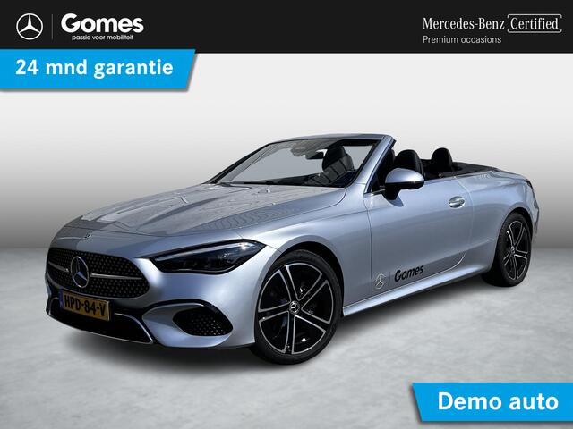 Mercedes-Benz CLE Cabriolet 180 Luxury Line | DISTRONIC Afstandsassistent | Dodehoekassistent | Windscherm | Elektrisch Verstelbare Stoelen + Memory | Stoelverwarming | Sfeerverlichting | Apple CarPlay | Android Auto | Achteruitrijcamera