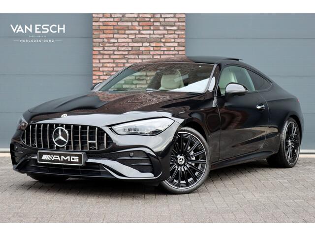 Mercedes-Benz CLE Coupé 200 AMG Line | Distronic | Memory | Burmester | Panoramadak | HUD | Digital Light | Verwarmd Stuurwiel | Surround Camera | Keyless Go | Nightpakket |