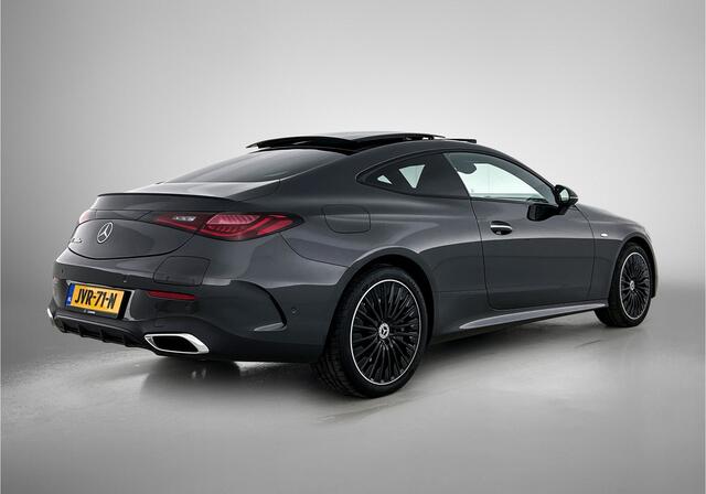 Mercedes-Benz CLE Coupé 300 e AMG Nightpakket Plug-In Hybride | Panoramadak | Rijassistentiepakket plus | Stuur en Stoelverwarming | Memory | Inclusief 24 maanden Mercedes-Benz Certified garantie voor Europa.
