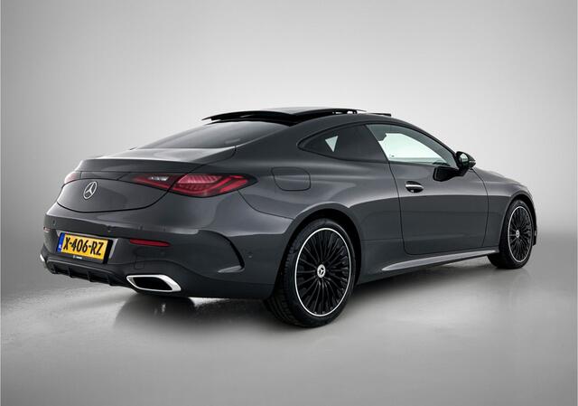 Mercedes-Benz CLE Coupé 200 AMG Nightpakket | Panoramadak | Burmester® | Head-up | Alarm | Memory | 360° Camera | Dode Hoek Ass | Inclusief 24 maanden Mercedes-Benz Certified garantie voor Europa.