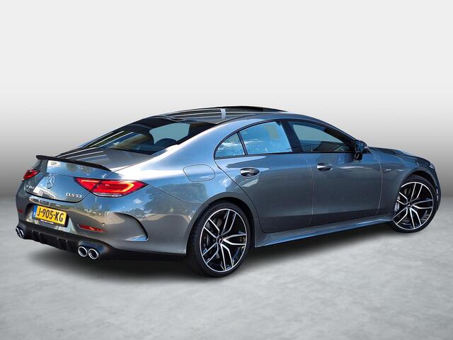 Mercedes-Benz CLS-KLASSE AMG 53 4MATIC+ Premium Plus | Schuifdak | Night pakket | Carbon pakket | Burmester | 360? carmera | Massage stoelen | Stoelverwarming achter | DISTRONIC | Multibeam LED | Keyless-GO | Elektrische achterklep