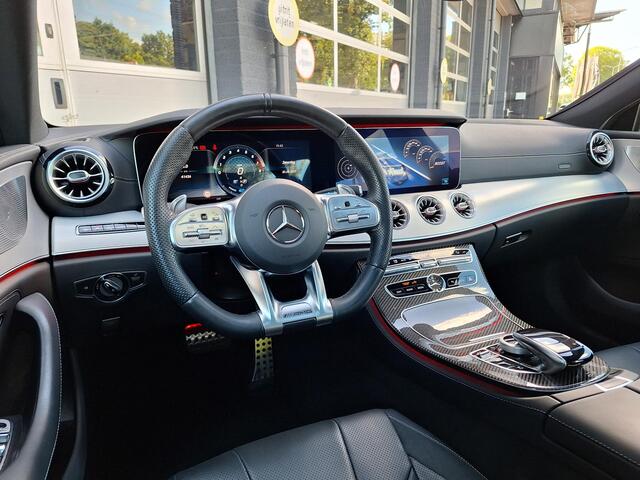 Mercedes-Benz CLS-KLASSE AMG 53 4MATIC+ Premium Plus | Schuifdak | Night pakket | Carbon pakket | Burmester | 360? carmera | Massage stoelen | Stoelverwarming achter | DISTRONIC | Multibeam LED | Keyless-GO | Elektrische achterklep