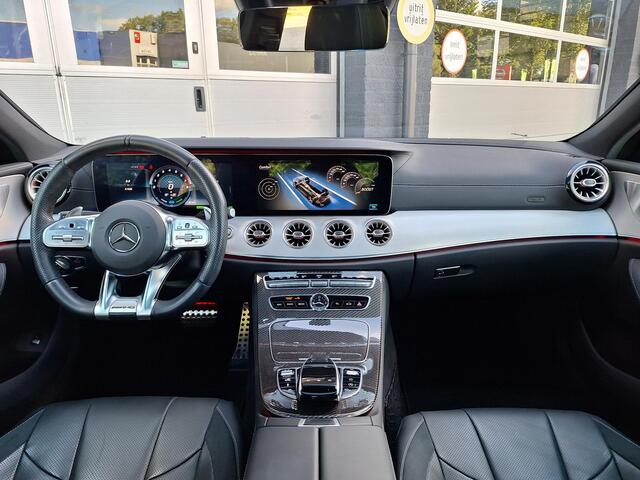 Mercedes-Benz CLS-KLASSE AMG 53 4MATIC+ Premium Plus | Schuifdak | Night pakket | Carbon pakket | Burmester | 360? carmera | Massage stoelen | Stoelverwarming achter | DISTRONIC | Multibeam LED | Keyless-GO | Elektrische achterklep