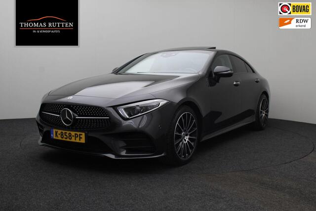 Mercedes-Benz CLS-KLASSE 450 4MATIC Premium Plus 2019 AMG Line | Memory Seats | Stoelverwarming & Verkoeling & Massage | Schuif Kantel Dak | Adaptive Cruise Control | Carplay | Sfeerverlichting | 2 Sleutels Keyless | Boekjes