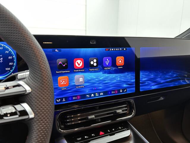 Mercedes-Benz Cla Shooting Brake 250+ Business Solution AMG 85 kWh | Premium pakket | Winterpakket | Nightpakket | MULTIBEAM LED | Smartphone integratie | Warmtepomp | MBUX Superscreen | Adaptieve cruisecontrol |