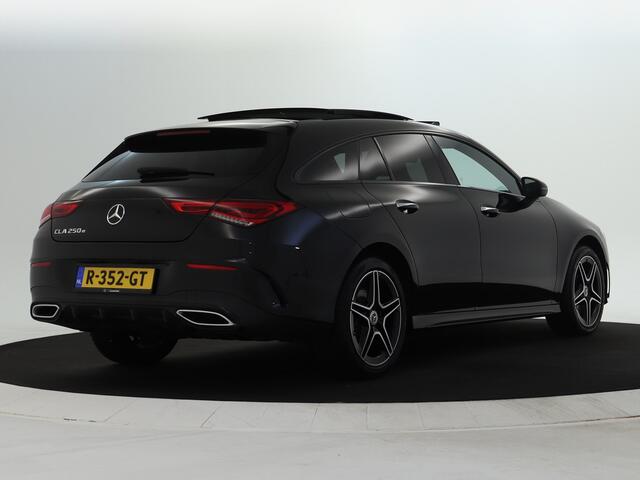 Mercedes-Benz Cla Shooting Brake 250 e Business Solution AMG Nightpakket | Panoramadak | Sfeerverlichting | Keyless Go | Parkeerpakket met Camera | LED | Inclusief 24 maanden MB Certified garantie voor Europa.