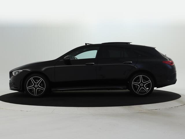 Mercedes-Benz Cla Shooting Brake 250 e Business Solution AMG Nightpakket | Panoramadak | Sfeerverlichting | Keyless Go | Parkeerpakket met Camera | LED | Inclusief 24 maanden MB Certified garantie voor Europa.