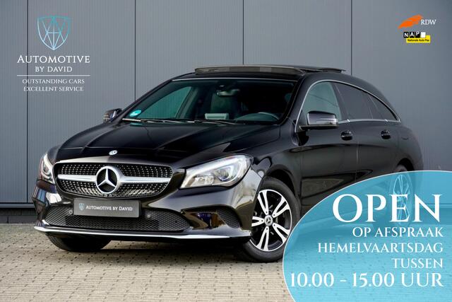 Mercedes-Benz Cla Shooting Brake 180 122 pk PRESTIGE AUTOMAAT / TREKHAAK / PANORAMADAK / BTW-AUTO / APPLE CARPLAY / ACHTERUITRIJCAMERA / LEDER / VOLLEDIG ONDERHOUDEN