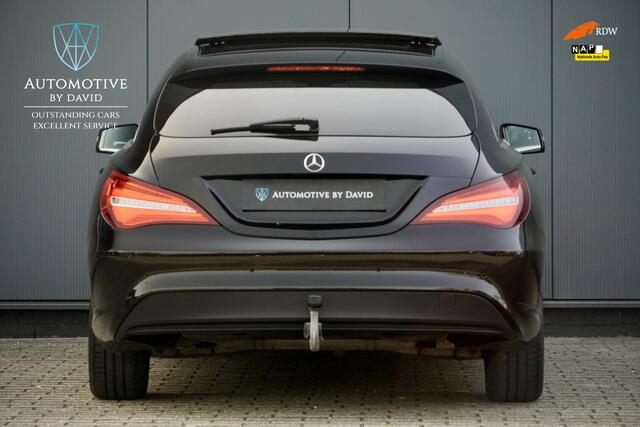 Mercedes-Benz Cla Shooting Brake 180 122 pk PRESTIGE AUTOMAAT / TREKHAAK / PANORAMADAK / BTW-AUTO / APPLE CARPLAY / ACHTERUITRIJCAMERA / LEDER / VOLLEDIG ONDERHOUDEN