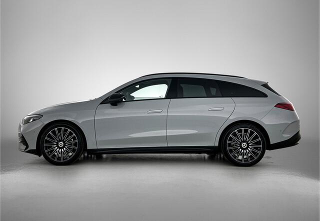 Mercedes-Benz Cla Shooting Brake 250+ Business Solution AMG 85 kWh | Plus Line | Premium pakket | Winterpakket | Sportstoelen | MULTIBEAM LED | Vast panoramadak | MBUX Virtuele Assistant | 19" vijfspaaks lichtmetalen AMG-velgen |