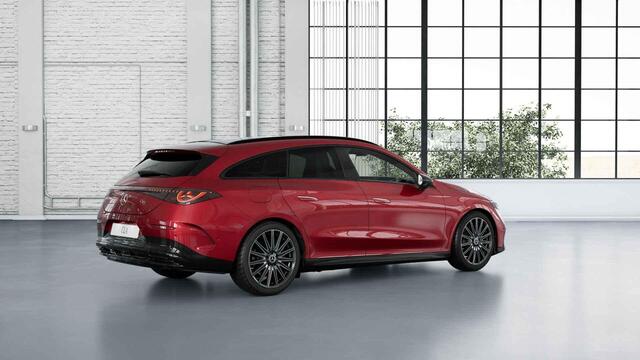 Mercedes-Benz Cla Shooting Brake 250+ Business Solution AMG 85 kWh | AMG Line Plus | Premium Pakket | Winterpakket | Superscreen | Verwarmd stuurwiel | Dodehoekassistent | Nightpakket |