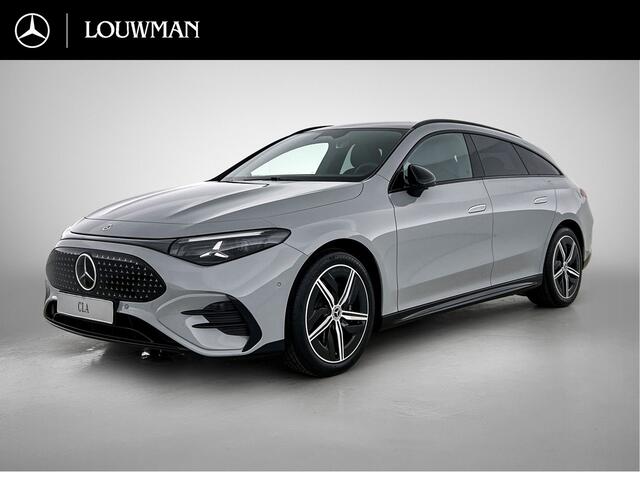 Mercedes-Benz Cla Shooting Brake 250+ Business Solution AMG 85 kWh | Nightpakket | Trekhaak | Massagefunctie | Vast panoramadak | Warmtewerend, donkergetint glas | 18 inch vijfspaaks AMG-velgen | URBAN GUARD |