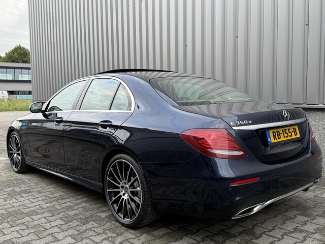 Mercedes-Benz E-KLASSE 350d AMG Pano | Distronic | Leder | Memory | Multicontourstoelen | 360 Camera | Burmester | Dealer Onderhouden | 1e Eigenaar | BTW