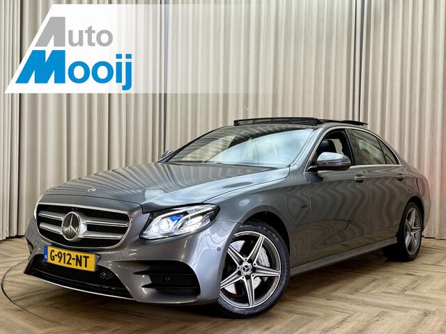 Mercedes-Benz E-KLASSE 300 e Business Solution AMG *Panoramadak* Burmester / Adapt. Cruise / Memory / LED / Sfeerverlichting / Stoelverwarming / Org.NL!