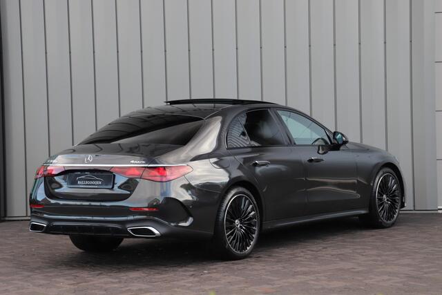 Mercedes-Benz E-KLASSE 400e AMG 4-Matic | 381PK | Luchtvering | Achterasbesturing | Massage | Burmester 4D | Keyles-go | Head-up | Sfeerverlichting | Hyperscreen | Stuurwielverw. | 2024.