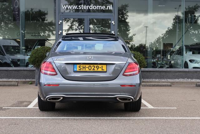 Mercedes-Benz E-KLASSE 200 Exclusive l AIRMATIC luchtvering l Panoramadak l Memory l Burmerster l DISTRONIC l LED intelligent l Comand l Sfeerverlichting l Stoelkoeling - verwarming l 360 gr Camera l LEDER l Widescreen l Airconditioning l Deelbare achterbank l dode hoek assiste
