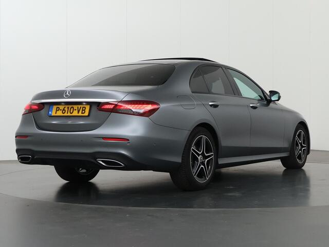 Mercedes-Benz E-KLASSE 200 Business Solution | AMG | Panoramadak | Rijassistentiepakket | Night | Burmester | Memory | Lederen bekleding | 360 graden camera |