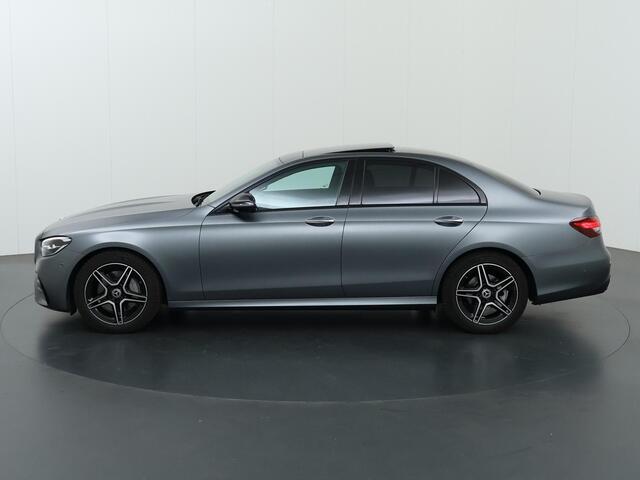 Mercedes-Benz E-KLASSE 200 Business Solution | AMG | Panoramadak | Rijassistentiepakket | Night | Burmester | Memory | Lederen bekleding | 360 graden camera |