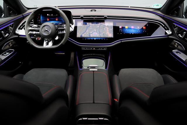 Mercedes-Benz E-KLASSE AMG 53 4MATIC+ Premium+ | MBUX Hyperscreen | Achterasbesturing | Distronic | AMG Drivers Package | Burmester | Digital Light | Stoelverwarming V+A | Performance-Stoel |
