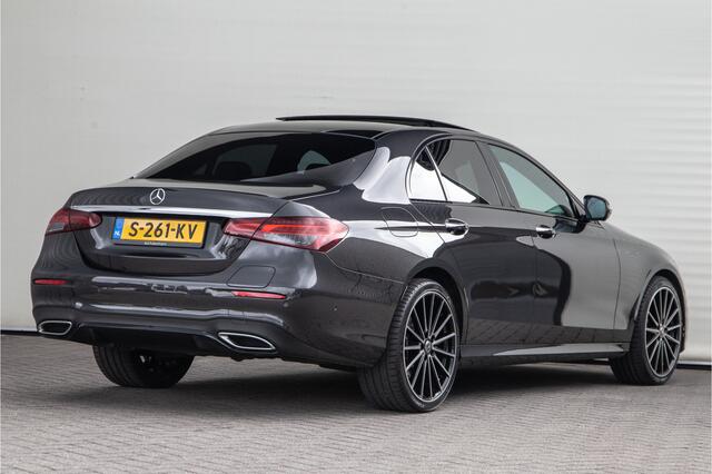 Mercedes-Benz E-KLASSE 300 e AMG Premium Plus, Nightpakket, Pano, Leder, Burmester, Widescreen, Memory, 2023