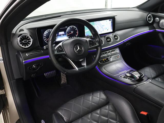 Mercedes-Benz E-KLASSE Coupé 300 Edition 1 | AMG | Night | Burmester | Panoramadak | 360 graden camera | Softclose | Multibeam | Keyless | Memory | Nappaleder | 20" velgen |