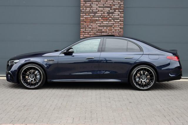Mercedes-Benz E-KLASSE AMG 53 4MATIC+ Premium+ | Hyperscreen | Airmatic | Achterasbesturing | Distronic | Carbon | Stoelventilatie | Burmester | Digital Light | Verwarmd Stuurwiel |
