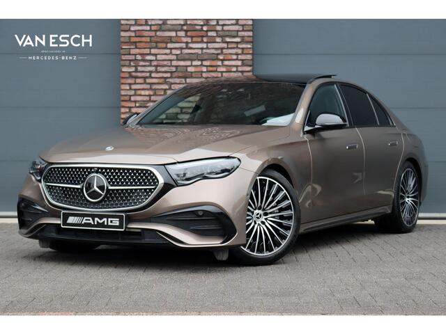 Mercedes-Benz E-KLASSE 300 e AMG Line | Hyperscreen | Airmatic | Achterasbesturing | Distronic+ | Stoelventilatie | Memory | Burmester | HUD | Digital Light | Surround Camera | Verwarmd Stuurwiel |