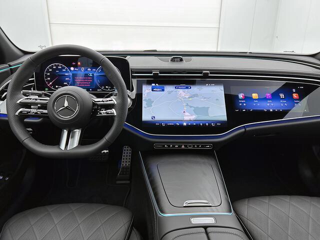 Mercedes-Benz E-KLASSE 400 e 4MATIC AMG Line | Premium Plus pakket | Trekhaak | Nightpakket | ENERGIZING AIR CONTROL | Rijassistentiepakket Plus | Winterpakket | Head-up display | Burmester® 4D sound system | Stoelventilatie voor | Nappaleder |