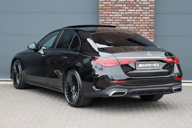 Mercedes-Benz E-KLASSE 220 d AMG Line Premium+ | Hyperscreen | Distronic+ | Achterasbesturing | Luchtvering | Memory | Soft-Close | 3D-Display | Stoelventilatie | Burmester | HUD | Surround Camera |