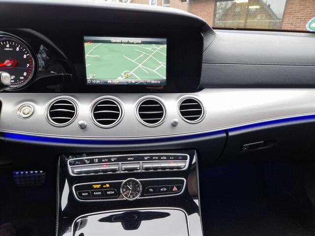 Mercedes-Benz E-KLASSE Estate Business Solution AMG NL-auto Burmester Navi Camera Afn. Trekhaak Stoelverw.