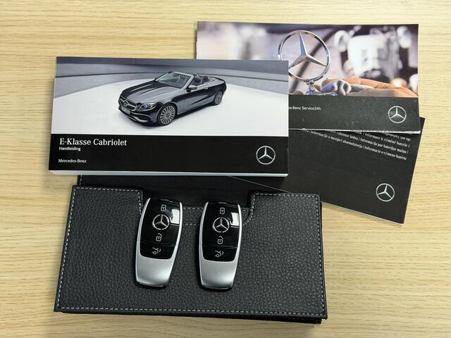 Mercedes-Benz E-KLASSE Cabrio 200 AMG Line / Burmester / Matrix / Nekverwarming / elektr. Stoelen + Memory / 360 Cam / BENZ Parfumering / Dashcam /