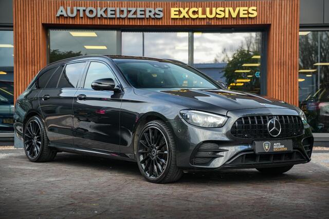 Mercedes-Benz E-KLASSE E300 de Panodak Burmester 360 Camera HUD Trekhaak Keyless