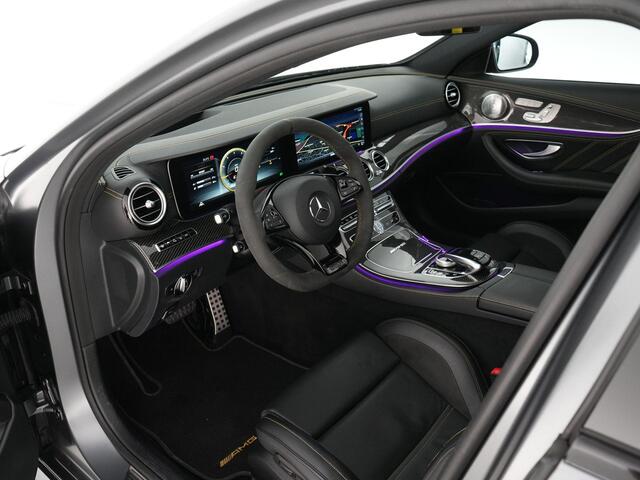 Mercedes-Benz E-KLASSE E63S AMG 780 pk Edition One 4MATIC Premium Plus |stage 2|edition 1|schaalstoelen|Burmester|keramisch|head-up|panoramadak|stoelverwarming & verkoeling|carbon int|memory|IWC|360°|adaptive|
