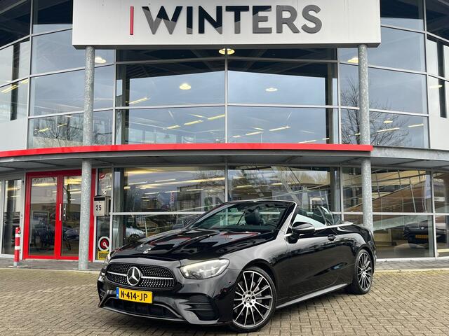 Mercedes-Benz E-KLASSE Cabrio 200 AMG Line | Stoelverwarming | Airscarf | Burmester | Full Options | Dealerauto |