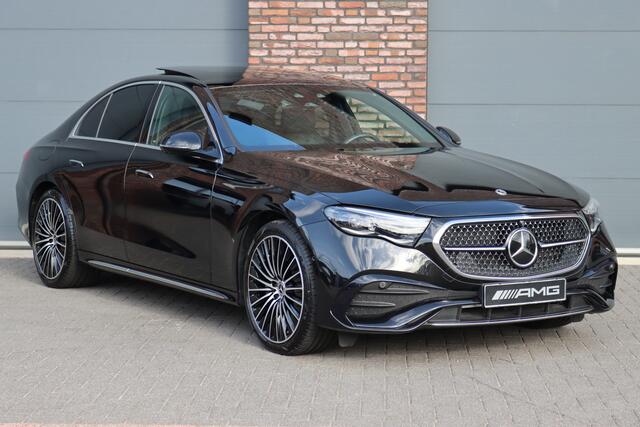Mercedes-Benz E-KLASSE 450 d 4MATIC AMG Line | Hyperscreen | Luchtvering | Achterasbesturing | Standkachel | Nappa Leder | Stoelventilatie | Trekhaak | Distronic+ | HUD | Massage | 3D-Display |