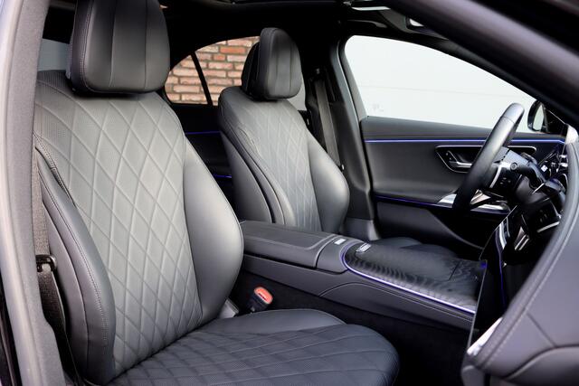 Mercedes-Benz E-KLASSE 450 d 4MATIC AMG Line | Hyperscreen | Luchtvering | Achterasbesturing | Standkachel | Nappa Leder | Stoelventilatie | Trekhaak | Distronic+ | HUD | Massage | 3D-Display |