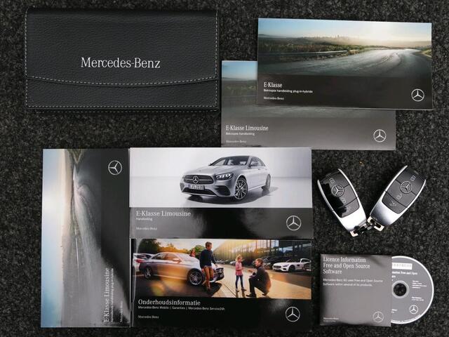 Mercedes-Benz E-KLASSE 300 e Business Solution AMG AMG Line | Night Pakket | Trekhaak | Lederen Bekleding | Dodehoekassistent | 360°-Camera | MultiBeam Koplampen. Inclusief 24 maanden MB Certified garantie voor Europa.
